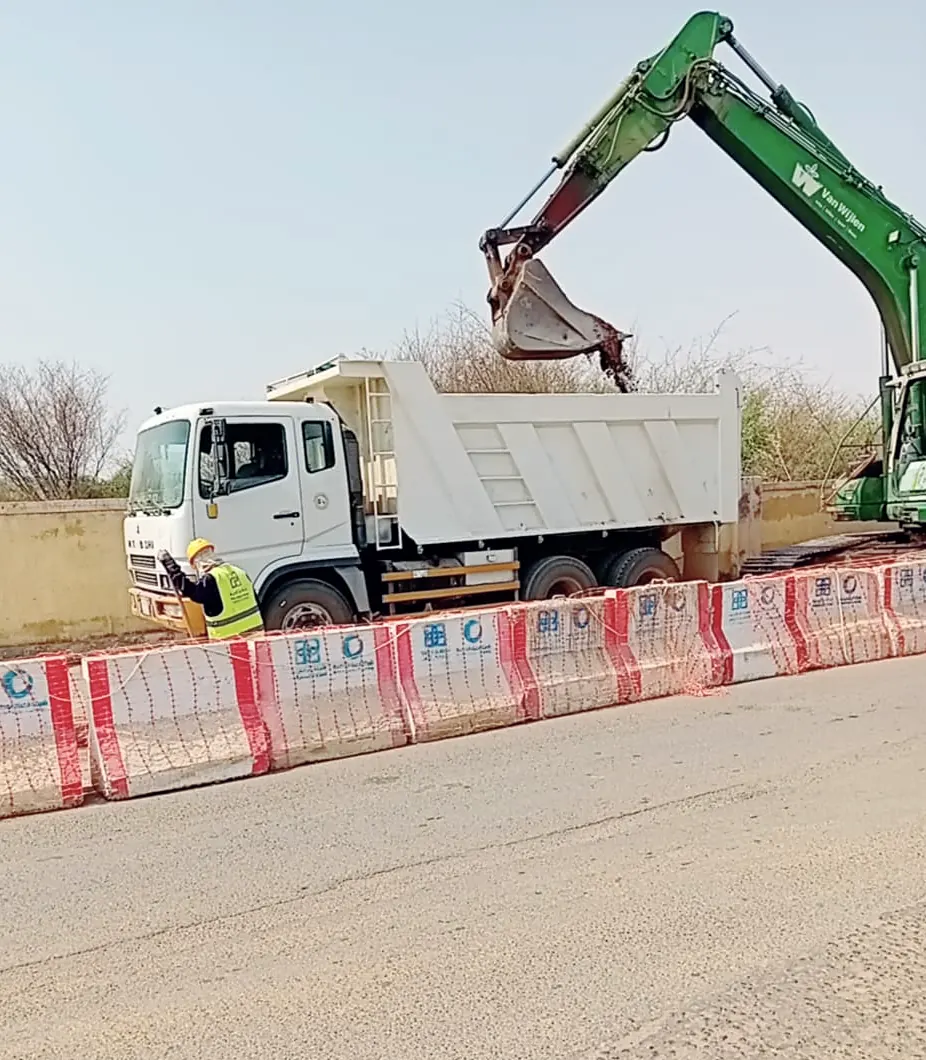 Excavation works in Samtah, Jazan